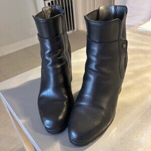 Jambu Block Heel Boots for Women -  Black